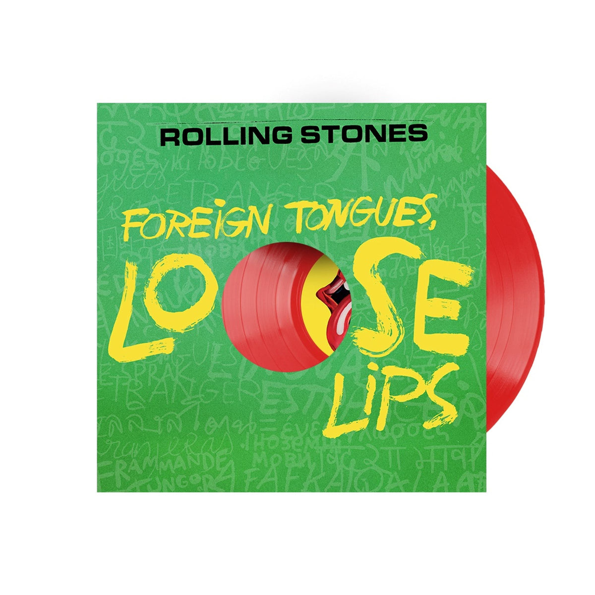The Rolling Stones - Foreign Tongues, Loose Lips - Bonus Tracks Vinyl, LP, Album, Red + CD