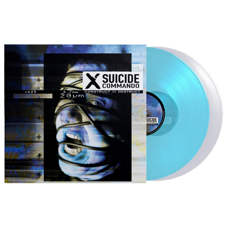 Suicide Commando - Construct-Destruct 2x Vinyl, LP, Album, Limited Edt curacao clear