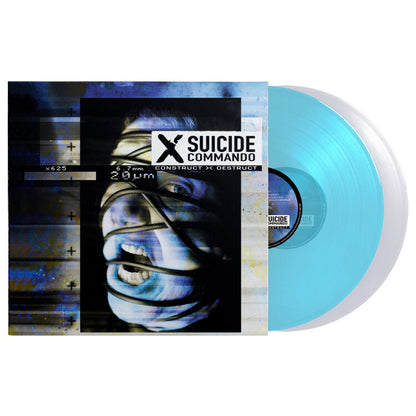 Suicide Commando - Construct-Destruct 2x Vinyl, LP, Album, Limited Edt curacao clear