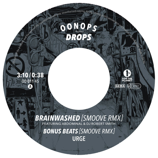 Urge vs. Smoove – Brainwashed / Brainwashed Vinyl, 7" colored