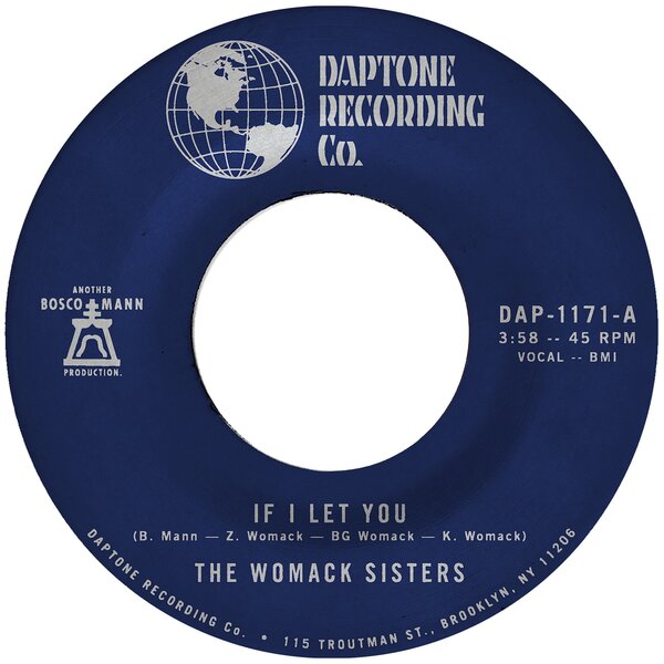 The Womack Sisters – If I Let You Vinyl, 7"