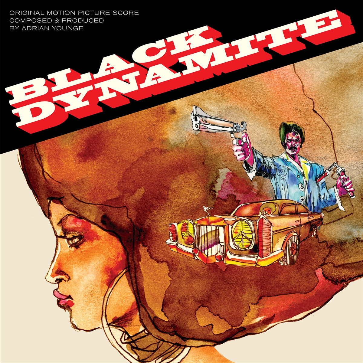 Adrian Younge – Black Dynamite (Original Motion Picture Soundtrack) Vinyl, LP, Album, Reissue